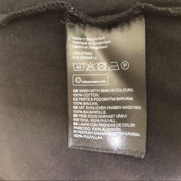2 H&M Black tees - Picture 4 of 4